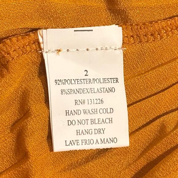 Pants Pleated Pull On Wide Leg Cropped Flowy Boho Retro Summer Hippie Festival 2 - Picture 3 of 5